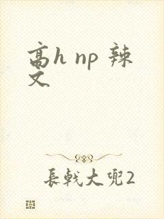 高h np 辣文 高h np 辣文