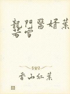龙门医婿叶凡唐若雪
