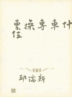 曹操专车什么价位