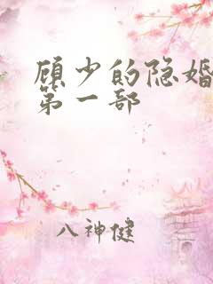 顾少的隐婚罪妻第一部