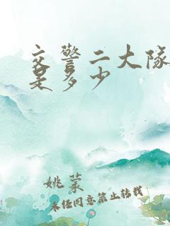 交警二大队电话是多少 交警二大队电话是多少