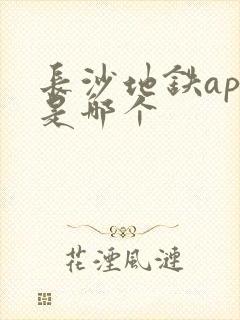 长沙地铁app是哪个