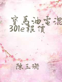 宝马油电混动530le报价