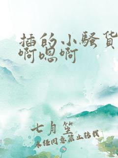 插的小骚货嗯嗯啊嗯啊