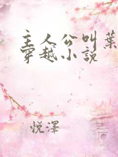 主人公叫叶空的穿越小说