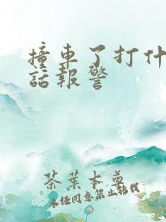 撞车了打什么电话报警