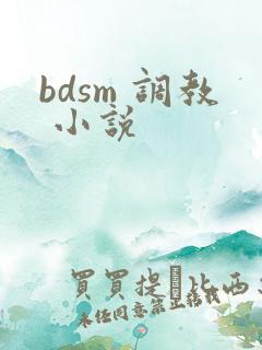 bdsm 调教 小说