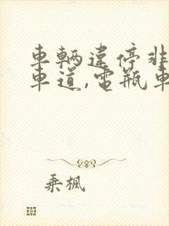 车辆违停非机动车道,电瓶车撞上去,责任认定