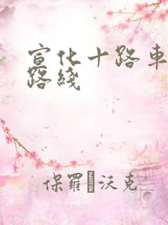 宣化十路车公交路线