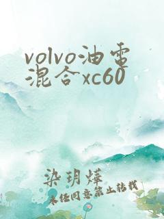 volvo油电混合xc60