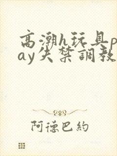 高潮h玩具play失禁调教小说