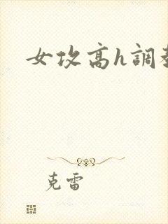 女攻高h调教
