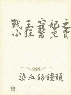 战王宠妃之倾世小狂医免费阅读全文
