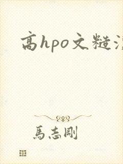高hpo文糙汉