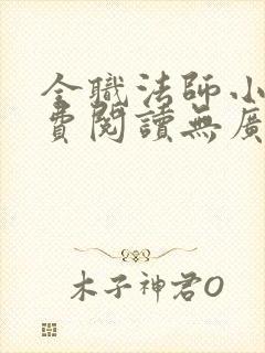 全职法师小说免费阅读无广告无弹窗