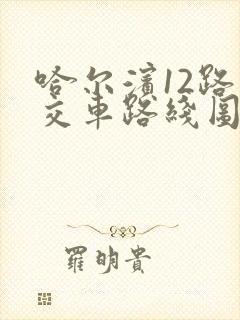 哈尔滨12路公交车路线图