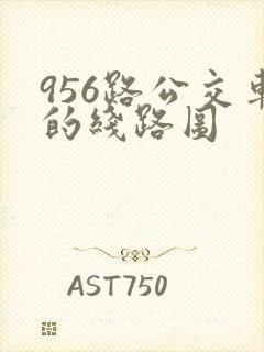 956路公交车的线路图
