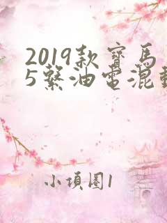 2019款宝马5系油电混动
