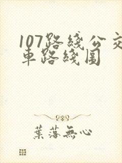 107路线公交车路线图