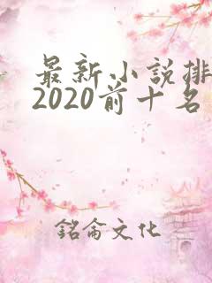 最新小说排行榜2020前十名