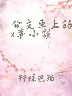 公交车上的各种x事小说