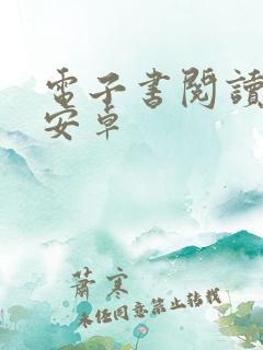 电子书阅读器 安卓