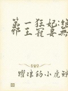 第一狂妃:绝色邪王宠妻无度