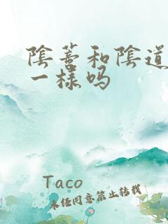 阴蒂和阴道高潮一样吗