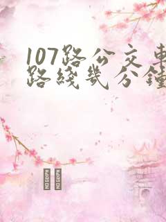 107路公交车路线几分钟一趟