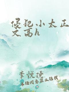 侵犯小太正肉车文高h