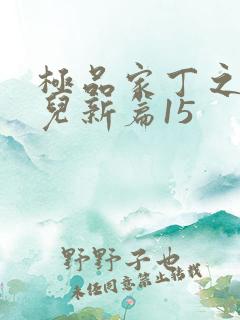 极品家丁之秦仙儿新篇15