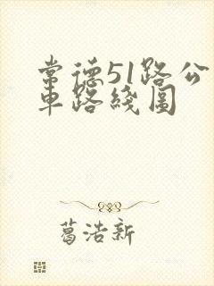 常德51路公交车路线图 常德51路公交车路线图