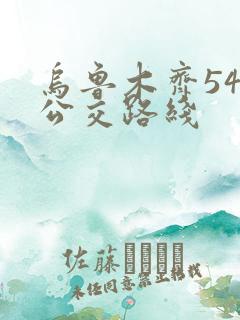 乌鲁木齐54路公交路线