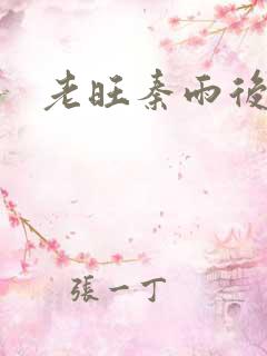 老旺秦雨后续