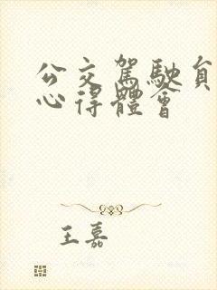公交驾驶员服务心得体会