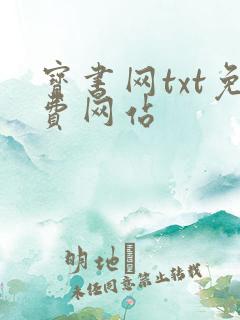 宝书网txt免费网站