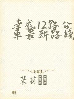 孝感12路公交车最新路线和时间