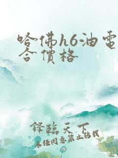 哈佛h6油电混合价格