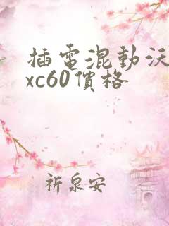 插电混动沃尔沃xc60价格 插电混动沃尔沃xc60价格