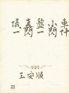 仪表盘小车图标一闪一闪什么意思