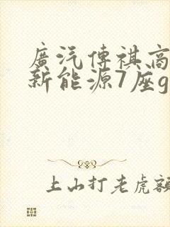 广汽传祺商务车新能源7座gm8报价