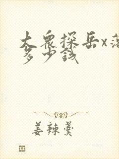 大众探岳x落地多少钱
