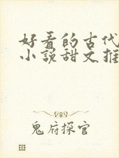 好看的古代言情小说甜文推荐
