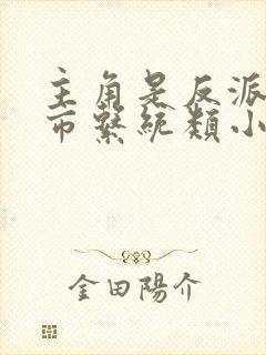 主角是反派的都市系统类小说