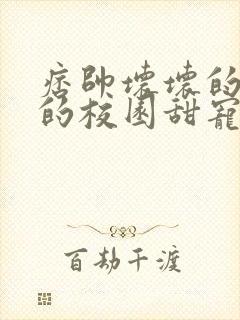 痞帅坏坏的校霸的校园甜宠文