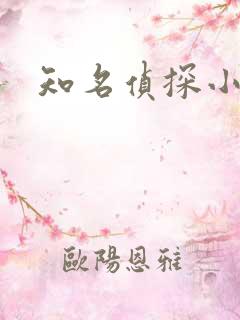 知名侦探小说