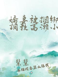 娇妻被捆绑羞耻调教高潮小说