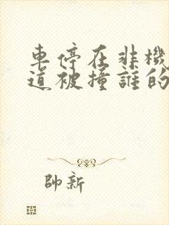 车停在非机动车道被撞谁的责任