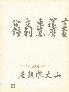 公交车还有几分钟到怎么查