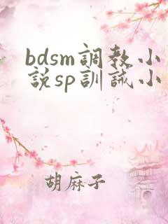 bdsm调教小说sp训诫小说